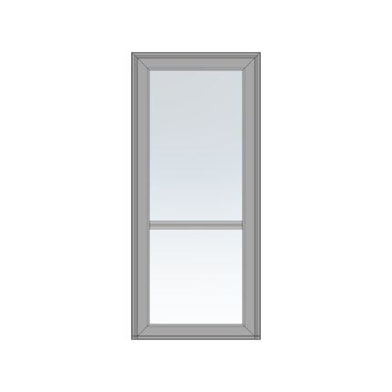Facadedør 2 glas Svendborg Vinduer