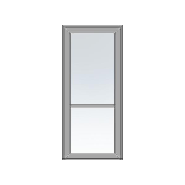 Facadedør 2 glas Svendborg Vinduer